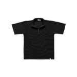 Waffle Quarter Zip | Black