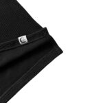 Waffle Quarter Zip | Black - Image 2