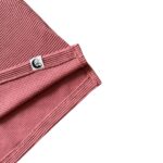 Waffle Quarter Zip | Pink - Image 2