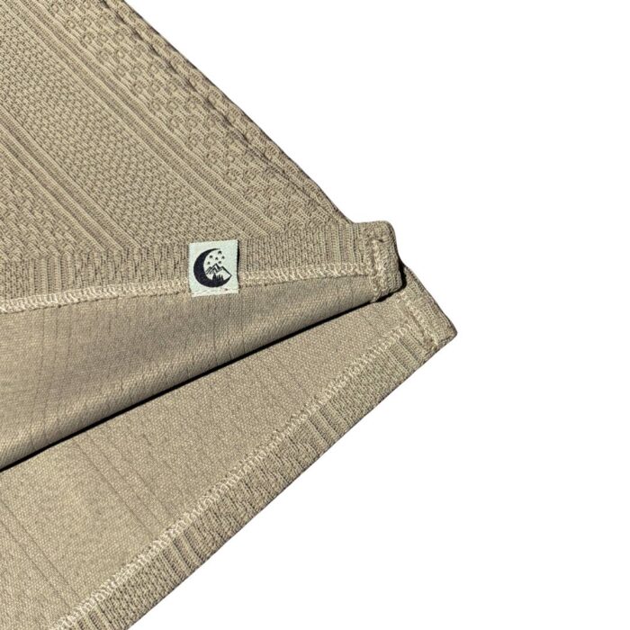 Jacquard Full-Sleeve Shirt | Sand Beige - Image 2