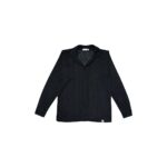 Jacquard Full-Sleeve Shirt | Black