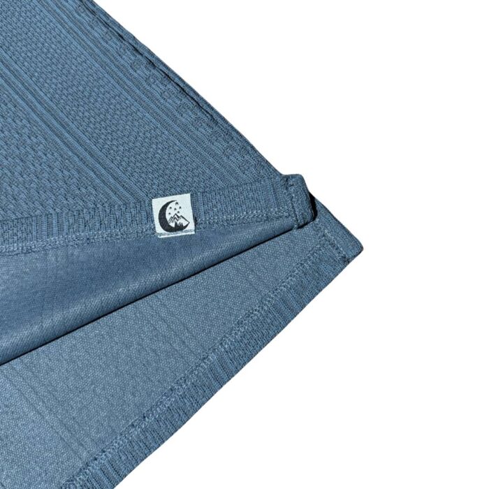 Jacquard Full-Sleeve Shirt | Blue - Image 2