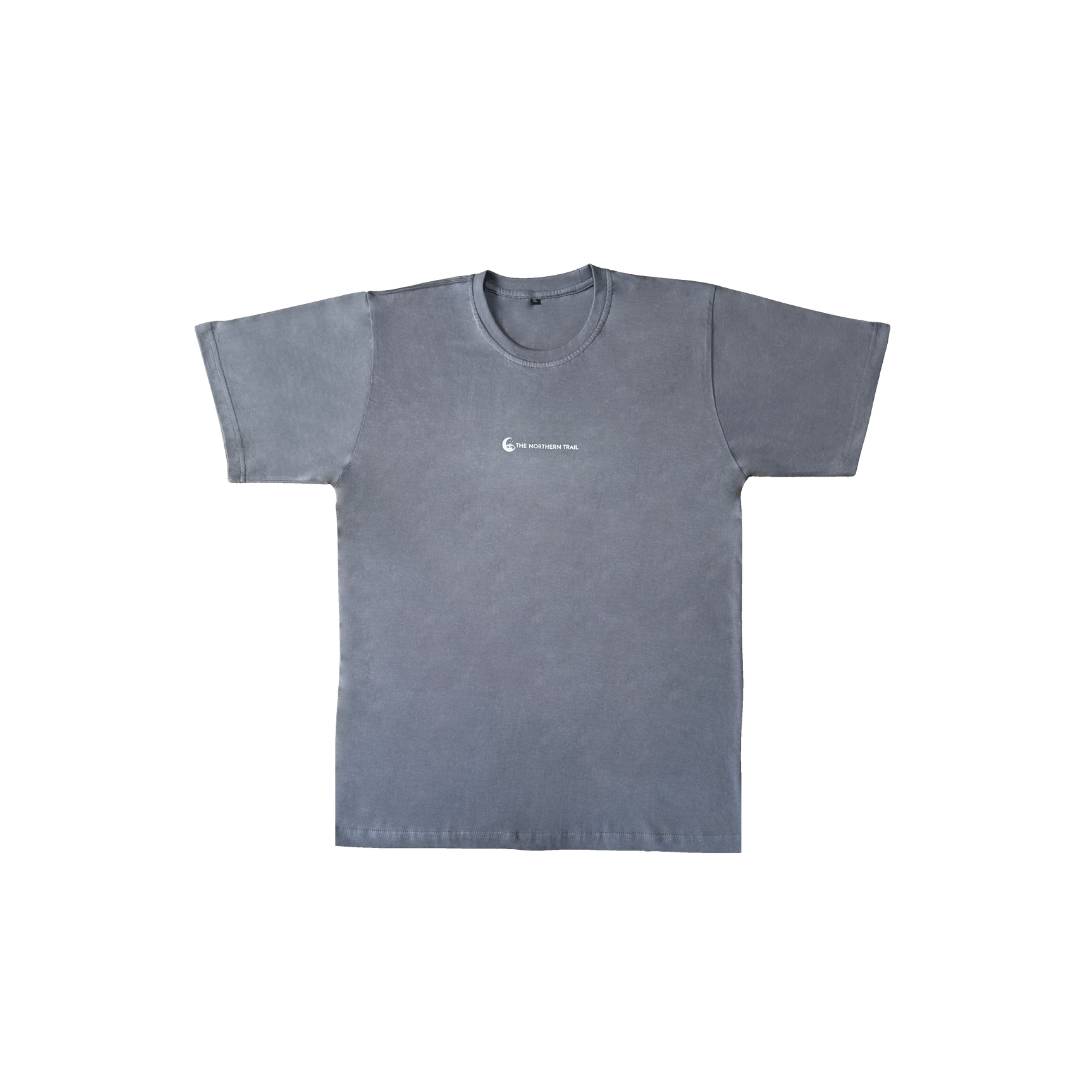 Dark Grey Cotton Tee Regular Tshirt | Dark Grey - Image 1