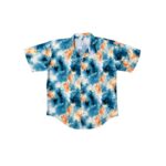 Rayon Shirt | Adire | Aqua
