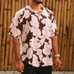 Rayon Shirt | Floral | Cocoa Bloom - Image 2
