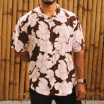 Rayon Shirt | Floral | Cocoa Bloom - Image 5