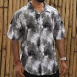 Rayon Shirt | Adire | Marble - Image 2