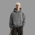 Washed Hoodie | Grey - Image 2