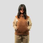 Signature Hoodie | Brown & Beige