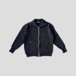 Knit Sweater | Zip Black