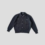 Knit Sweater | Button Black