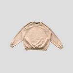 Distressed Sweatshirt | Beige